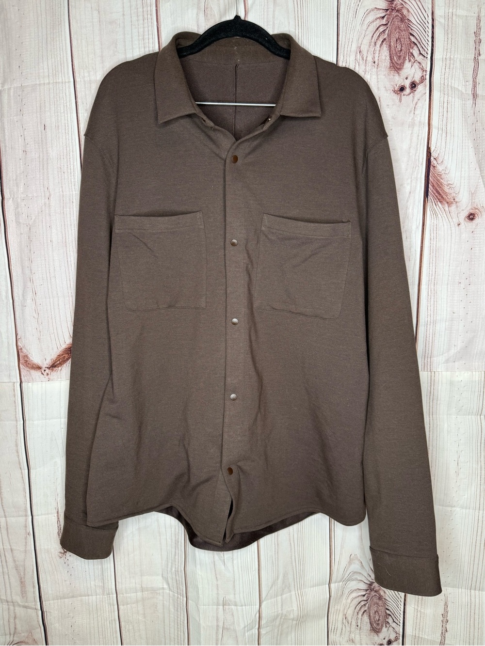 Lululemon Men’s Soft Knit Button Down Overshirt